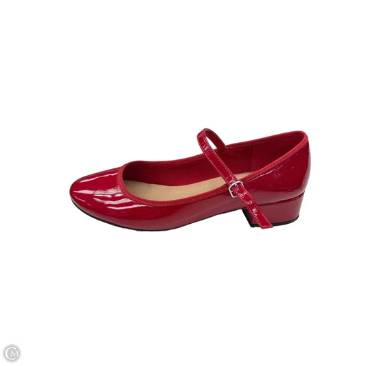 Shoes Heels Block By Madden Girl In Red, Size: 9
