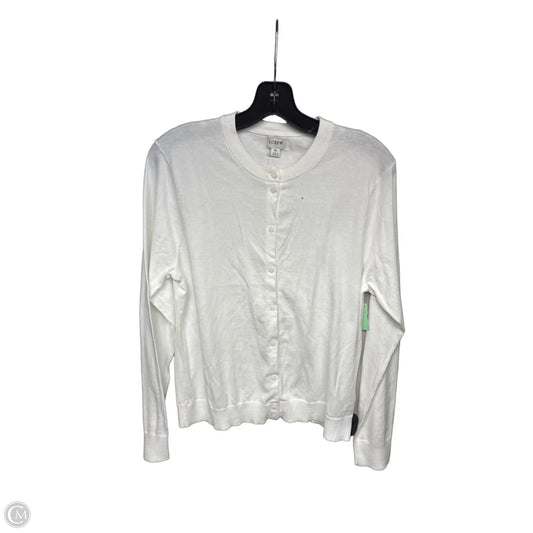 Cardigan By J. Crew In White, Size: Xl
