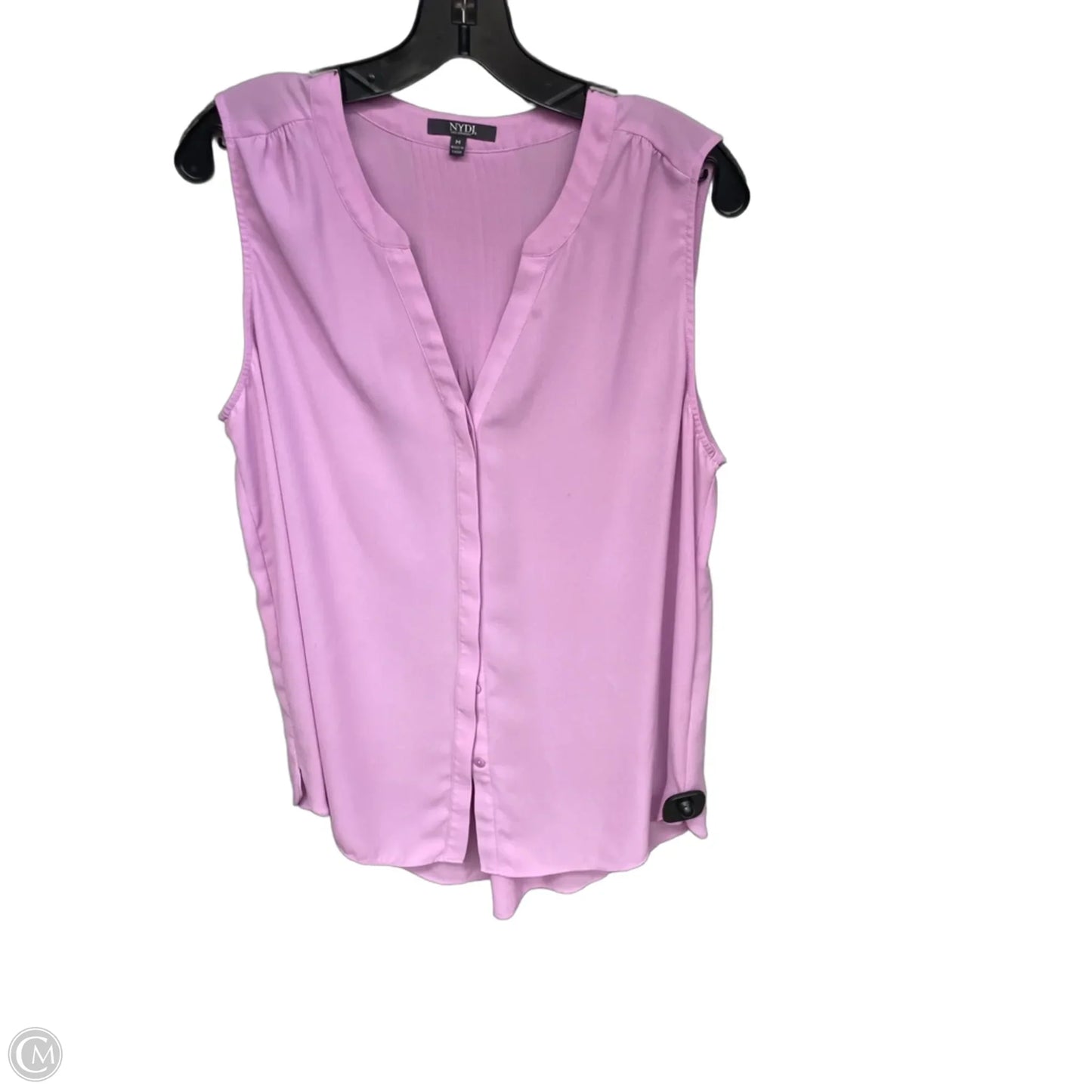 Top Sleeveless By Not Your Daughters Jeans In Purple, Size: M
