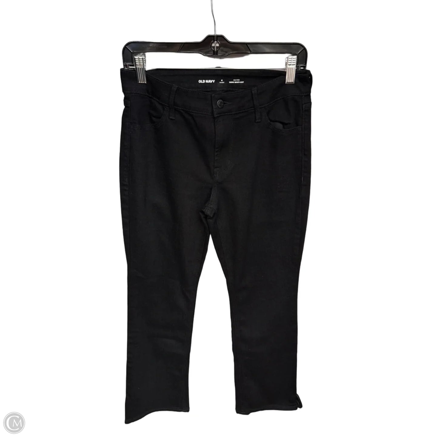 Jeans Boot Cut By Old Navy In Black Denim, Size: 6
