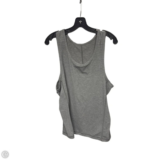 Athletic Tank Top By Lululemon In Grey