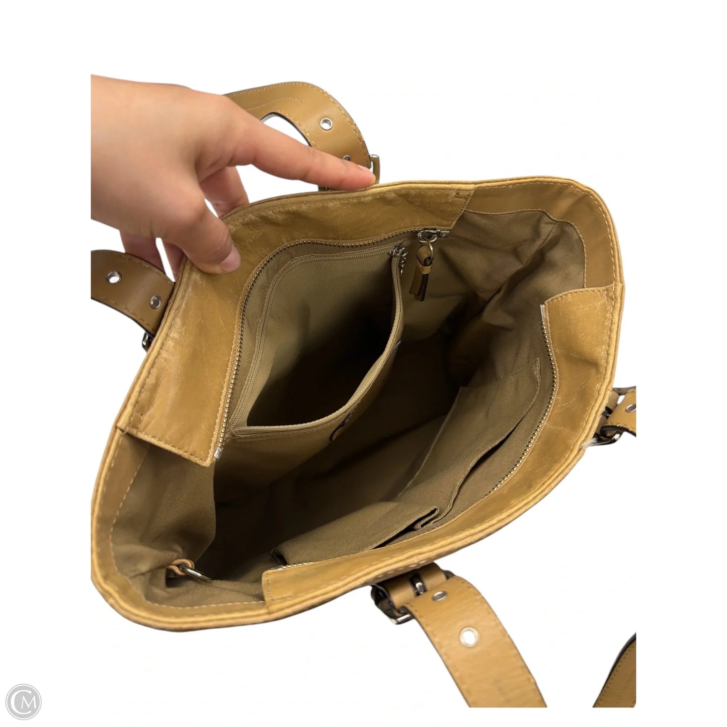 Tote Designer By Coach, Size: Medium