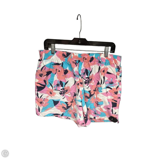 Athletic Shorts By Columbia In Tropical Print, Size: L