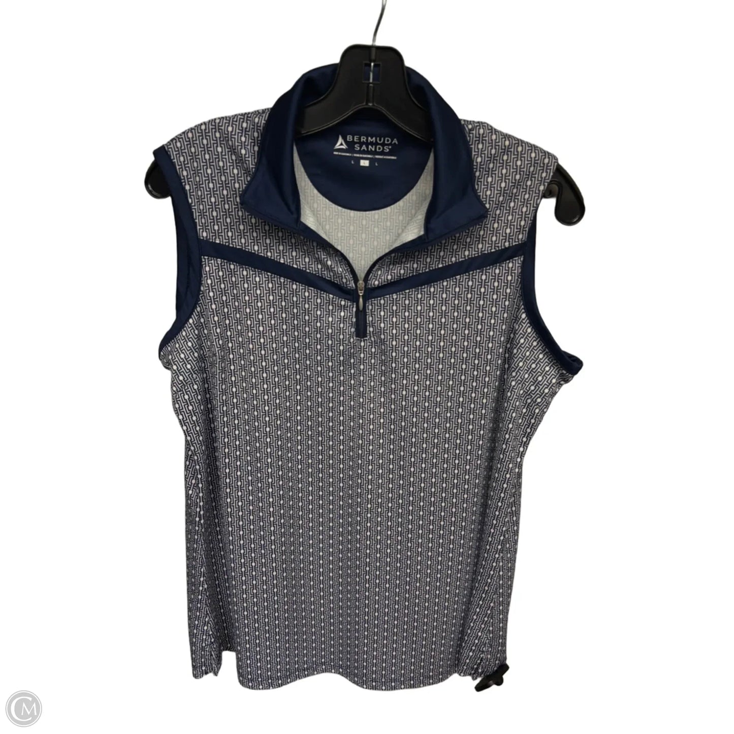Athletic Tank Top By Clothes Mentor In Blue, Size: M