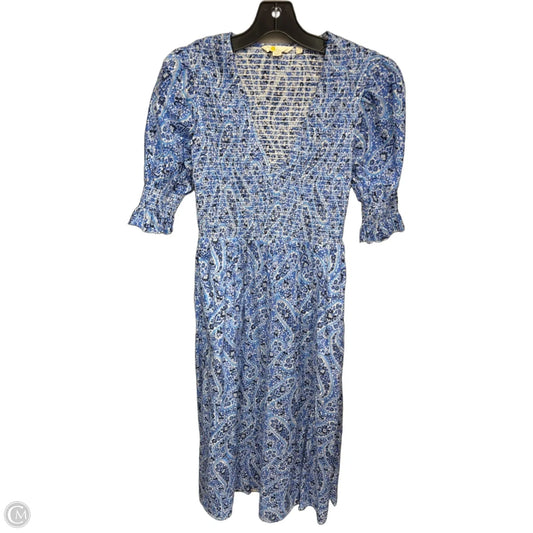 Dress Casual Maxi By Boden In Blue, Size: Xs