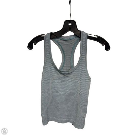Athletic Tank Top By Lululemon In Blue, Size: 2