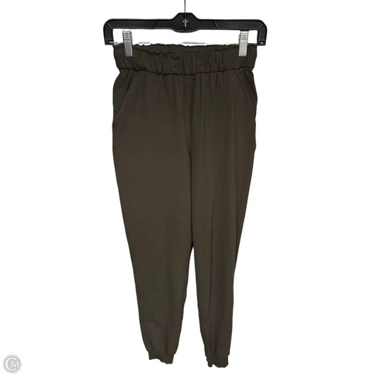 Athletic Pants By Lululemon In Green, Size: 2