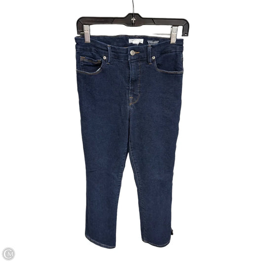Jeans Straight By Good American In Blue Denim, Size: 6