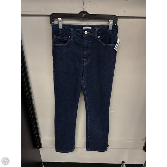 Jeans Straight By Good American In Blue Denim, Size: 6