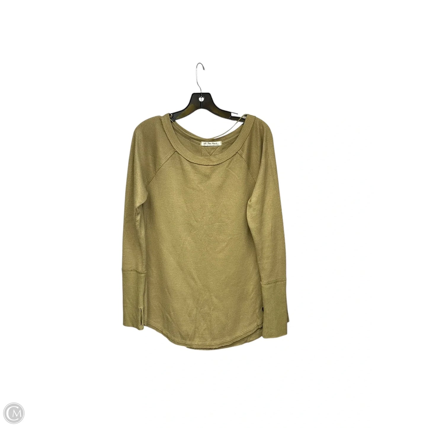 Top Long Sleeve By We The Free In Green, Size: S