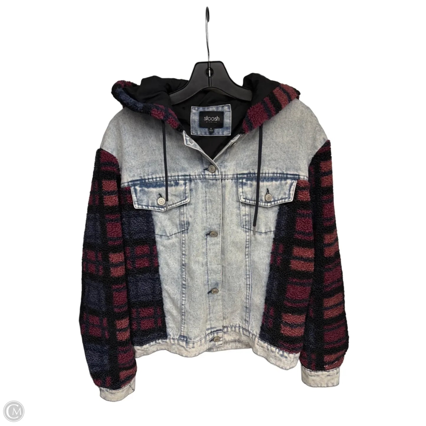 Jacket Denim By Stoosh In Blue Denim, Size: S