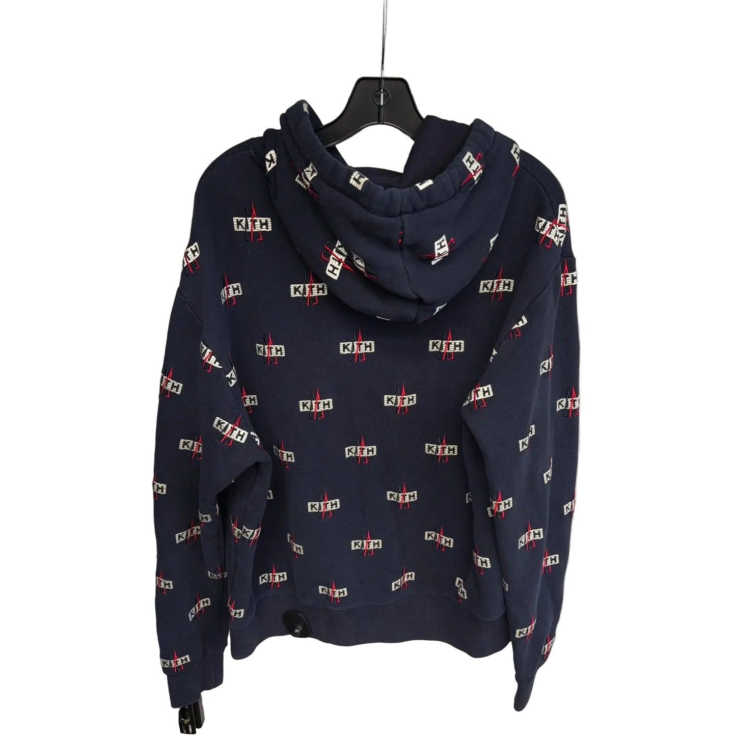 Sweater Cardigan Luxury Designer By Moncler In Navy, Size: M