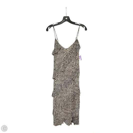 Dress Casual Maxi By Clothes Mentor In Animal Print, Size: M