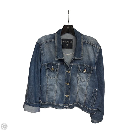 Jacket Denim By Torrid In Blue Denim, Size: 3x