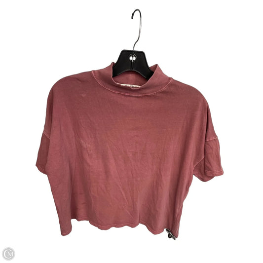 Top Short Sleeve By We The Free In Red, Size: Xs