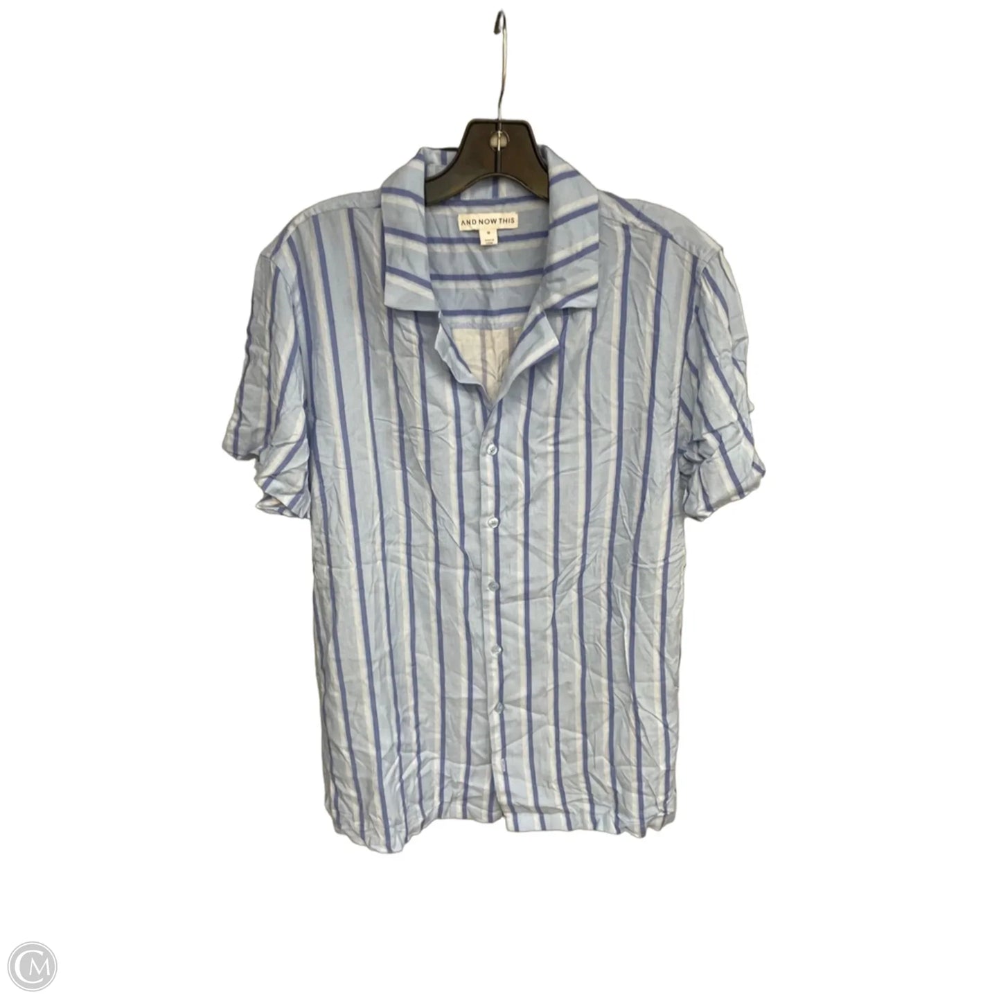 Top Short Sleeve By And Now This In Blue, Size: M