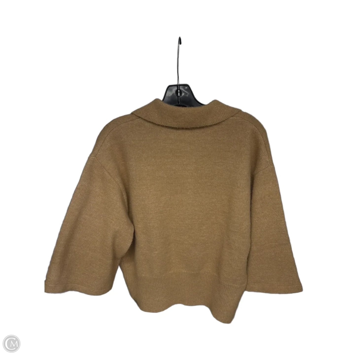 Cardigan By H&m In Tan, Size: M