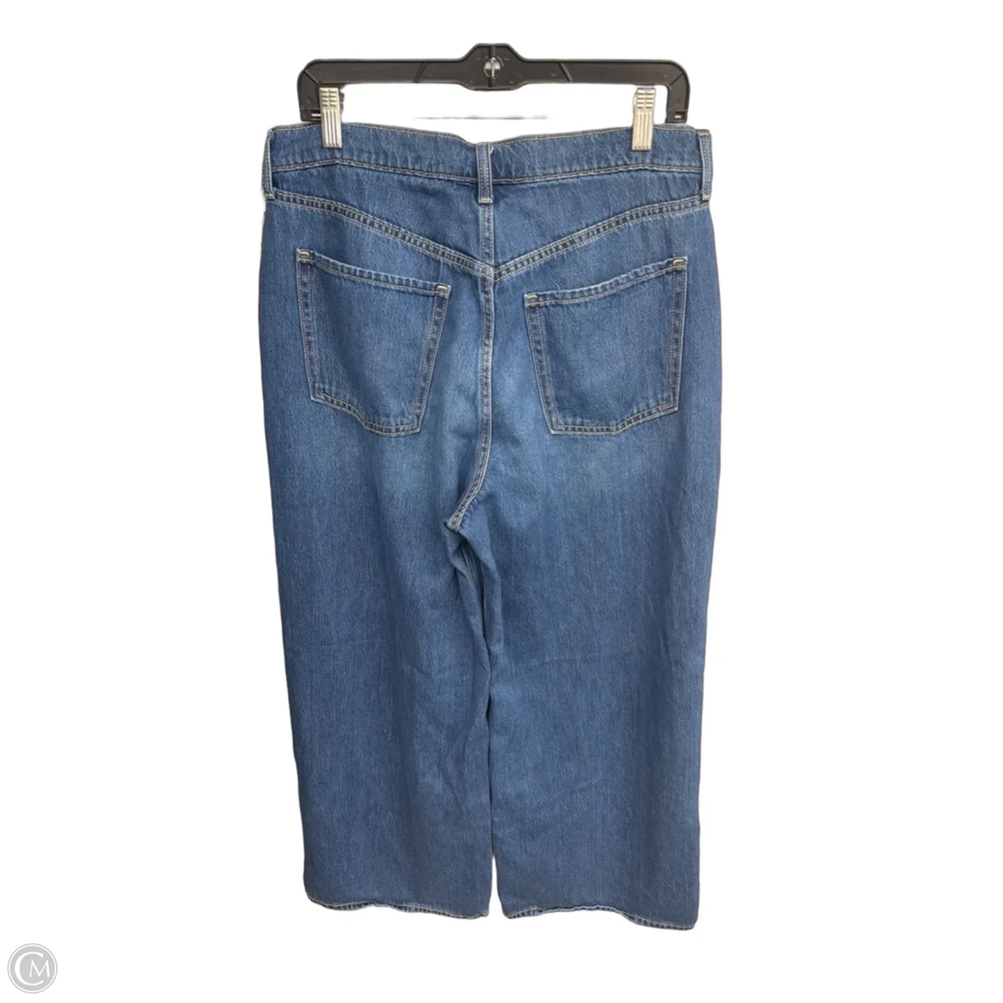 Jeans Wide Leg By Old Navy In Blue Denim, Size: 12