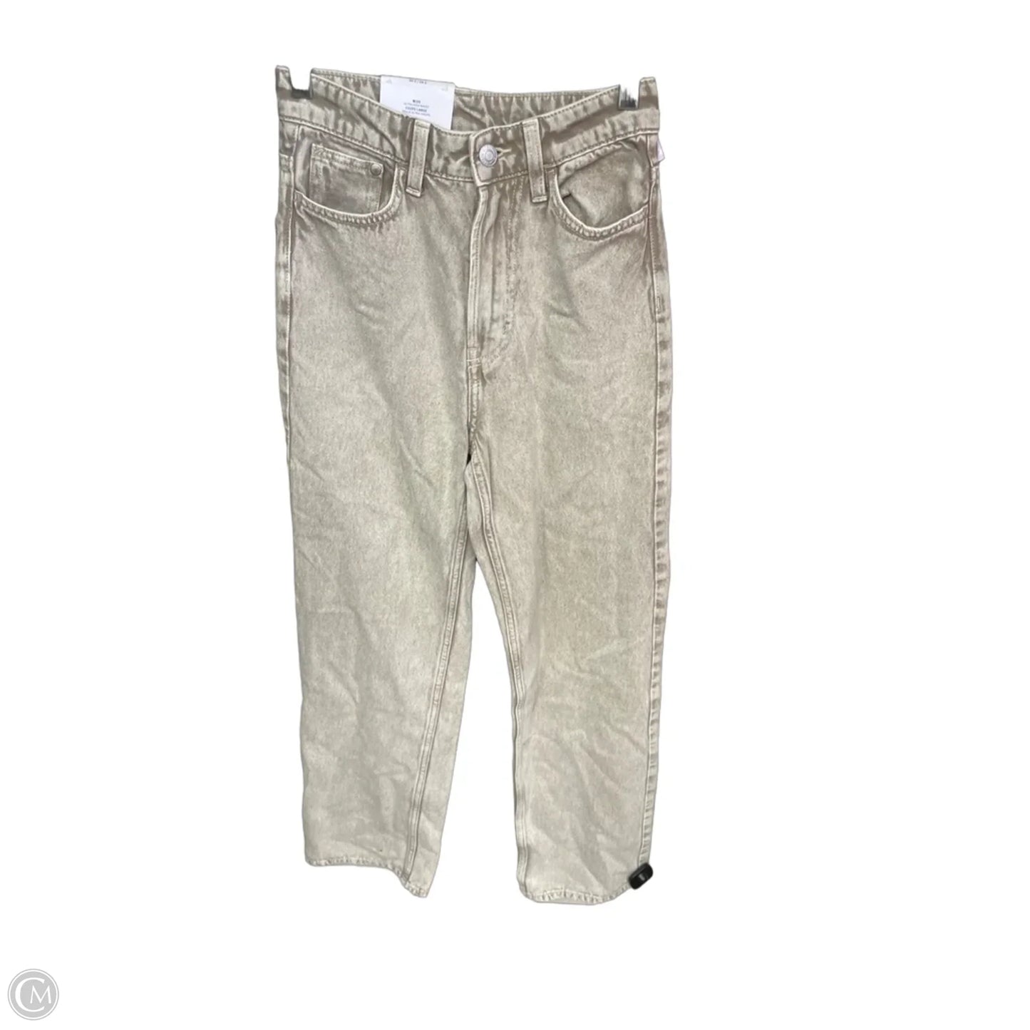 Jeans Wide Leg By Divided In Grey, Size: 0