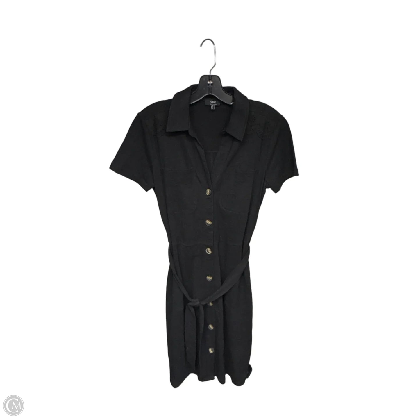 Dress Casual Midi By Yest In Black, Size: 4