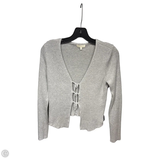 Cardigan By Ultra Flirt In Grey, Size: L