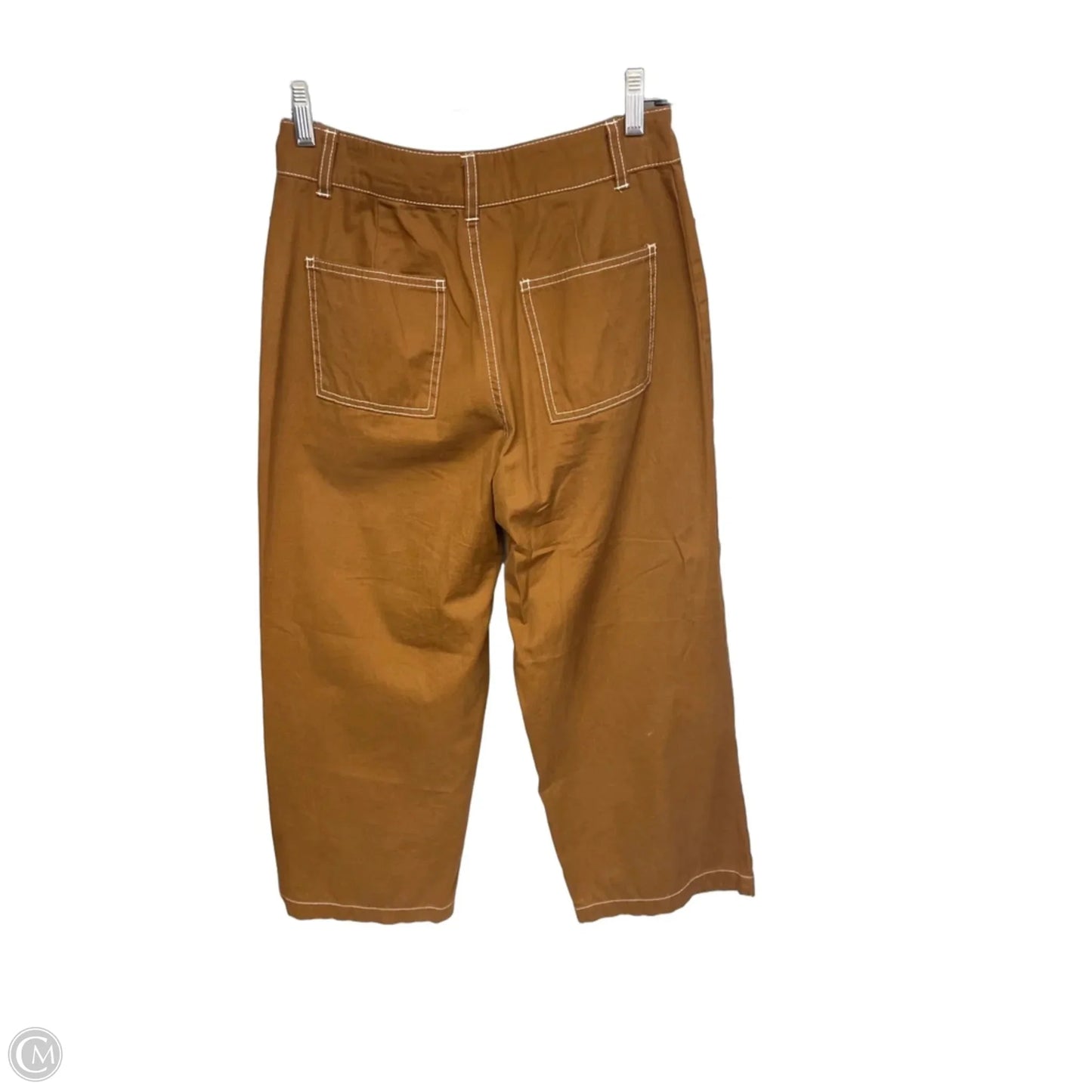 Pants Wide Leg By Who What Wear In Brown, Size: 4