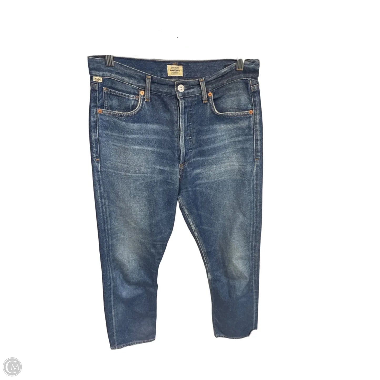 Jeans Straight By Citizens Of Humanity In Blue Denim, Size: 26
