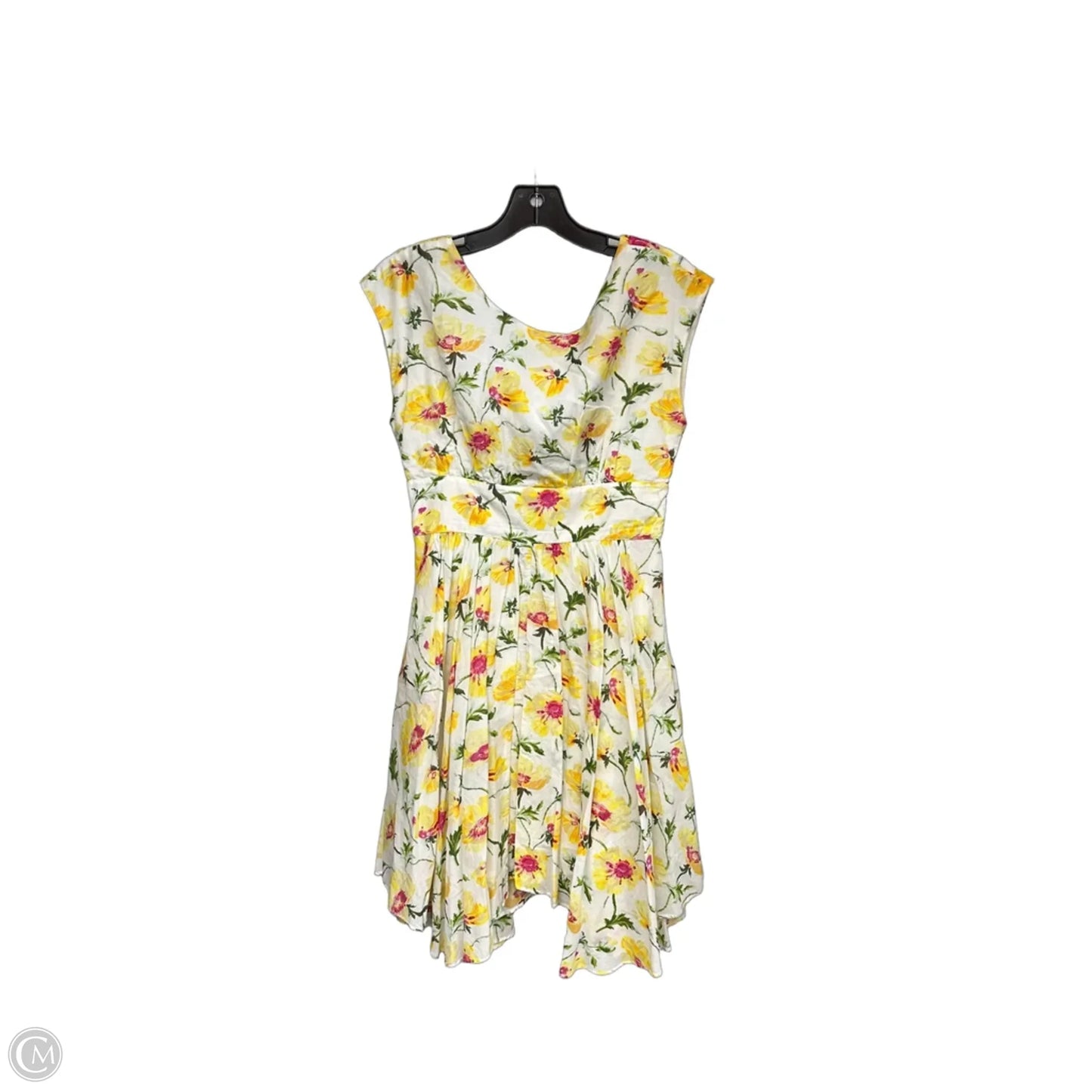 Dress Casual Midi By Clothes Mentor In Yellow, Size: M