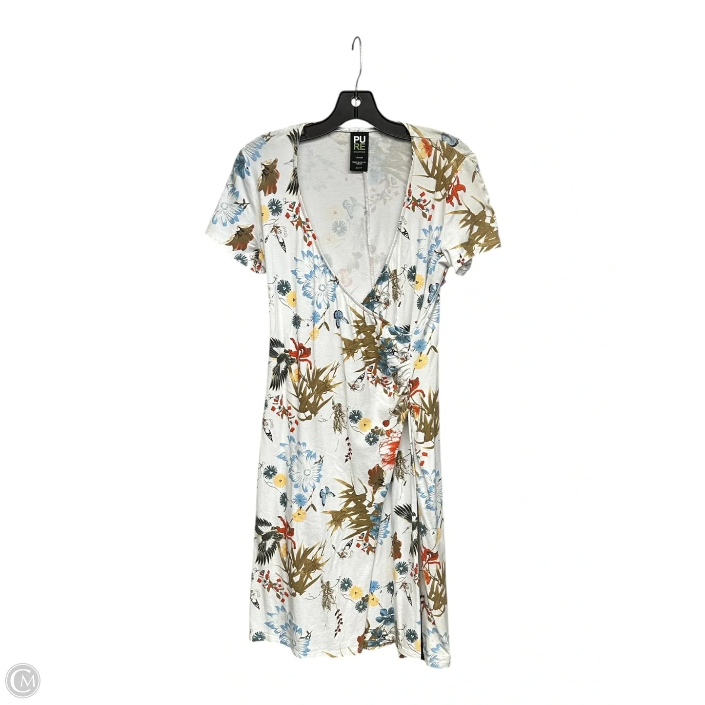 Dress Casual Midi By Clothes Mentor In White, Size: Xs
