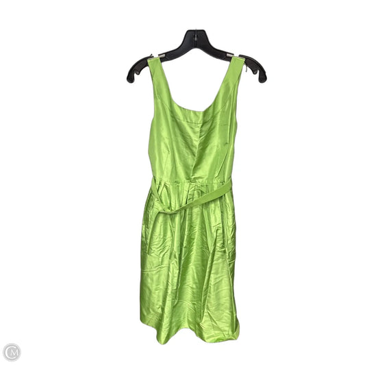Dress Casual Midi By J. Crew In Green, Size: 8