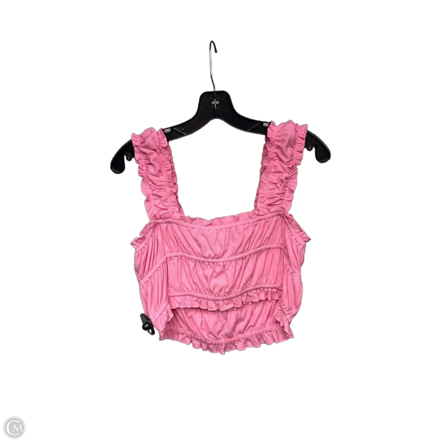 Top Sleeveless By Listicle In Pink, Size: Xl