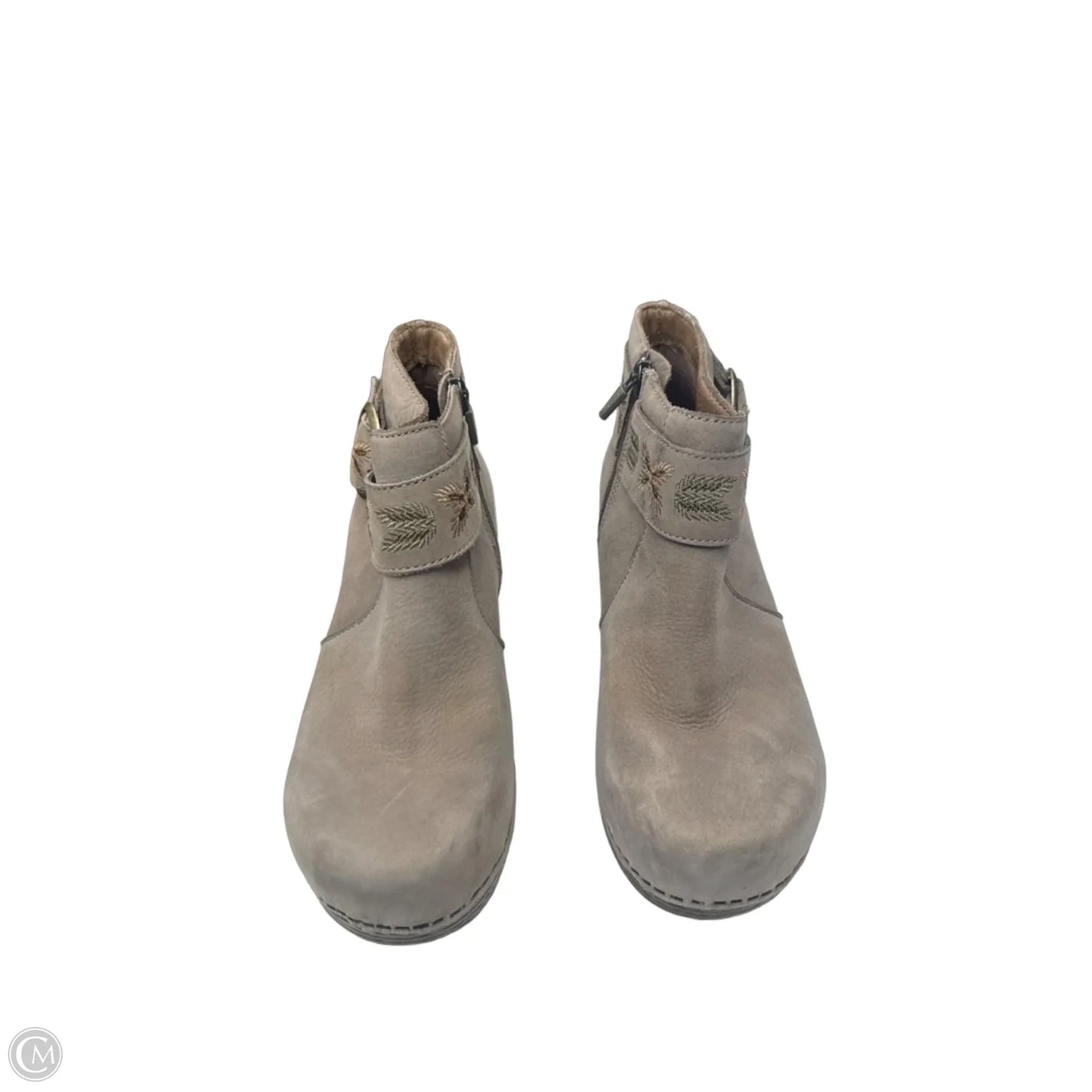 Boots Ankle Heels By Dansko In Tan, Size: 8.5