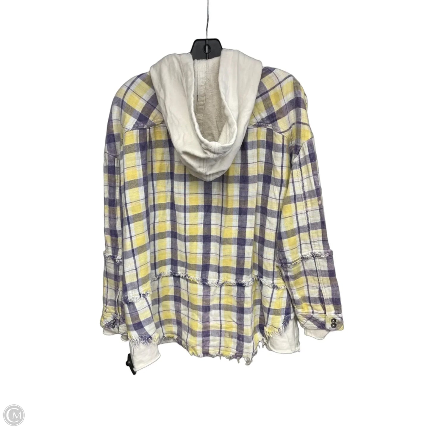 Jacket Utility By We The Free In Purple & Yellow, Size: S