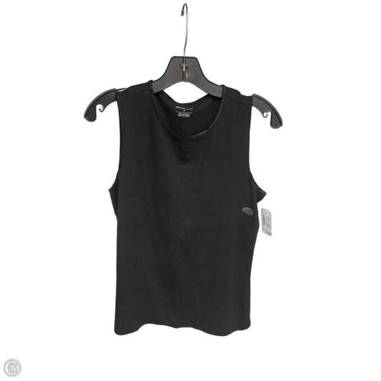 Top Sleeveless By Christopher And Banks In Black, Size: S