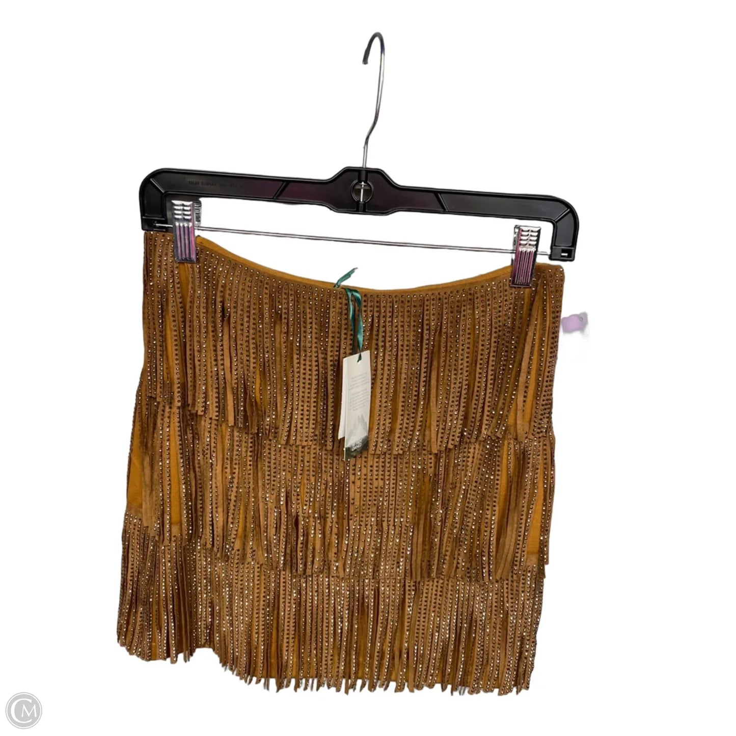 Skirt Mini & Short By Clothes Mentor In Brown, Size: M