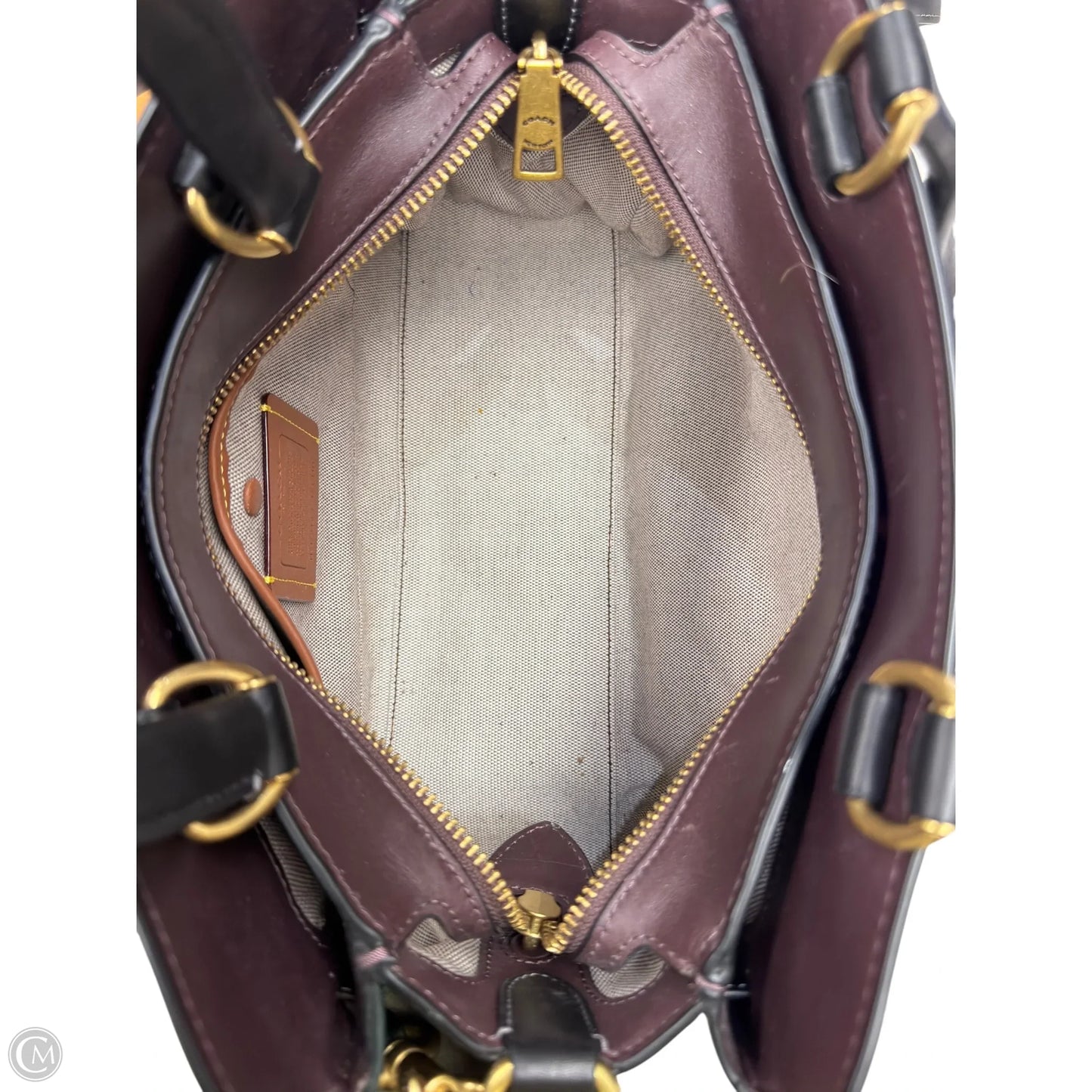 Handbag Designer By Coach, Size: Medium
