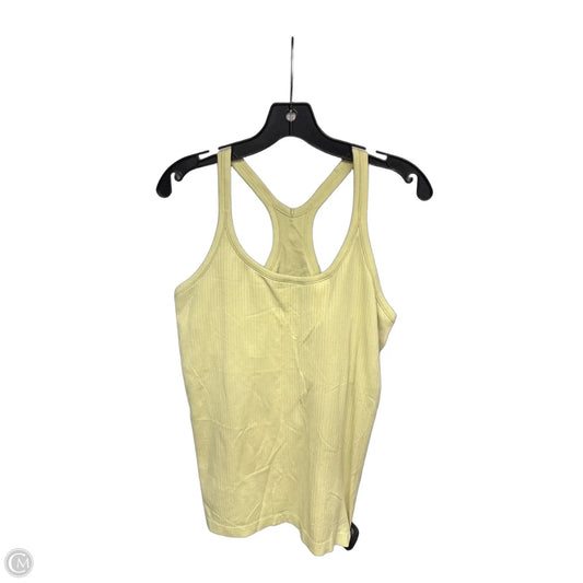 Athletic Tank Top By Lululemon In Green, Size: 12