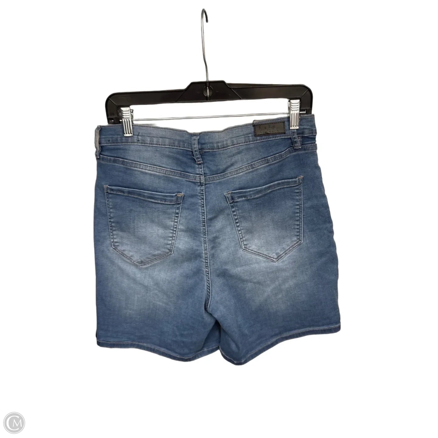 Shorts By Nicole By Nicole Miller In Blue Denim, Size: 12