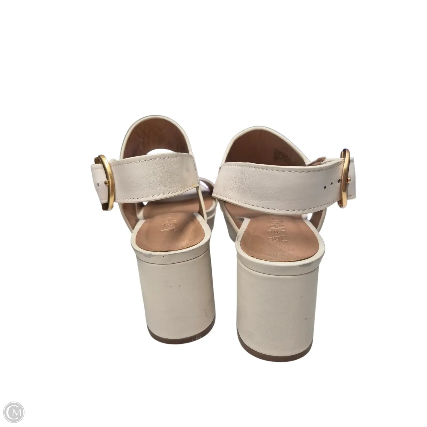 Shoes Heels Block By Aerosoles In Cream, Size: 8