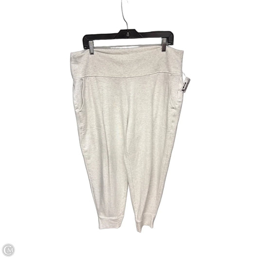 Athletic Pants By Athleta In Cream, Size: Xl