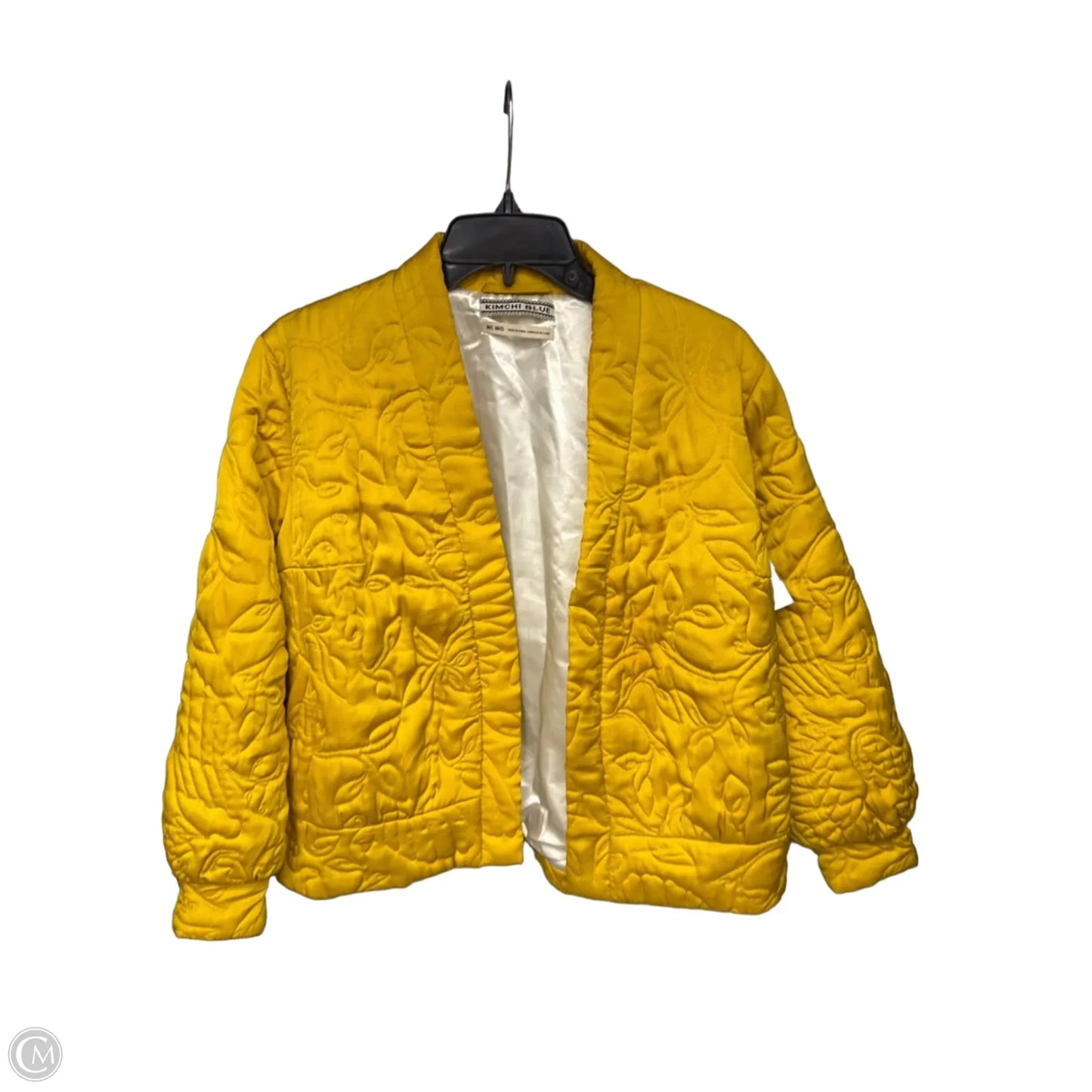 Coat Other By Kimichi Blue In Yellow, Size: M