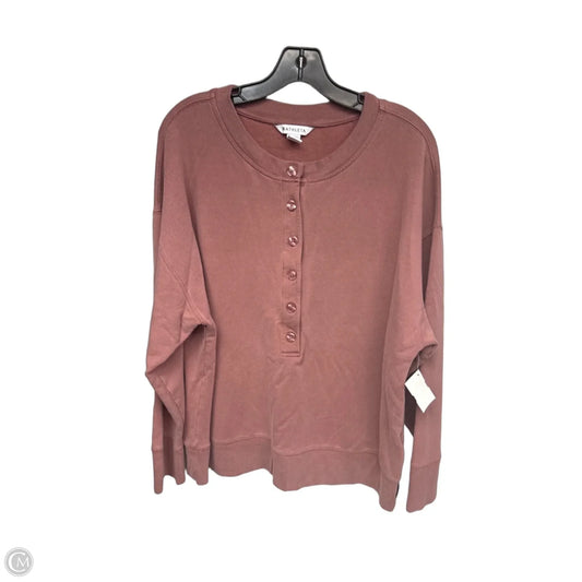 Sweatshirt Crewneck By Athleta In Pink, Size: Xl