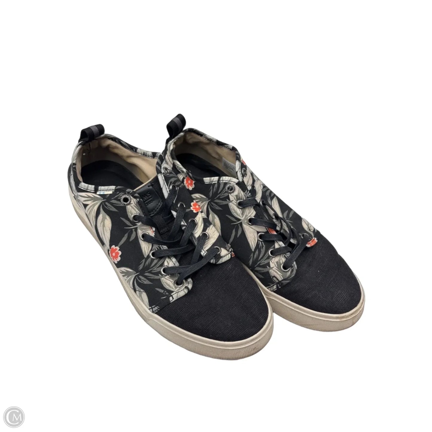 Shoes Sneakers By Toms In Tropical Print, Size: 9.5