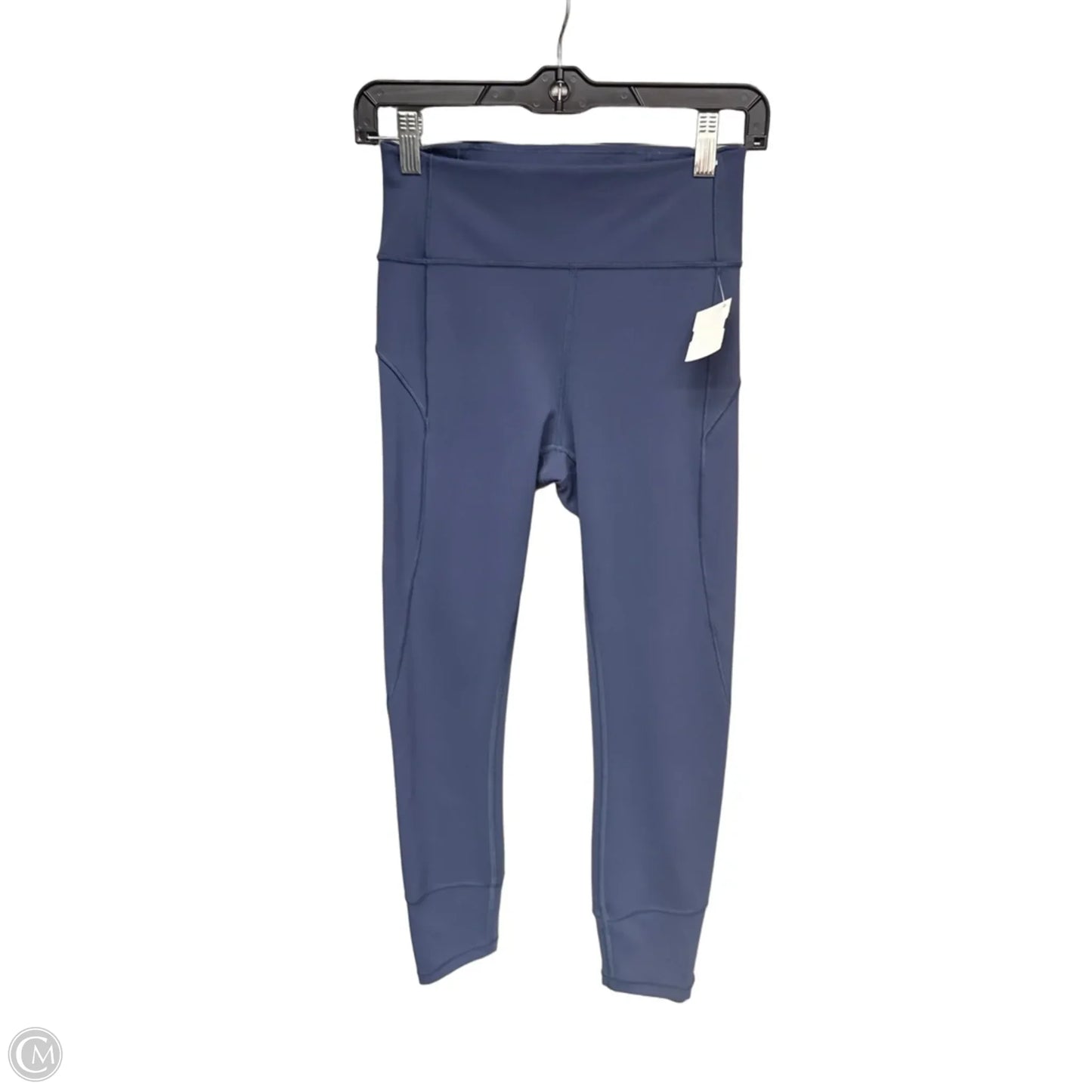 Athletic Leggings By Lululemon In Blue, Size: 6
