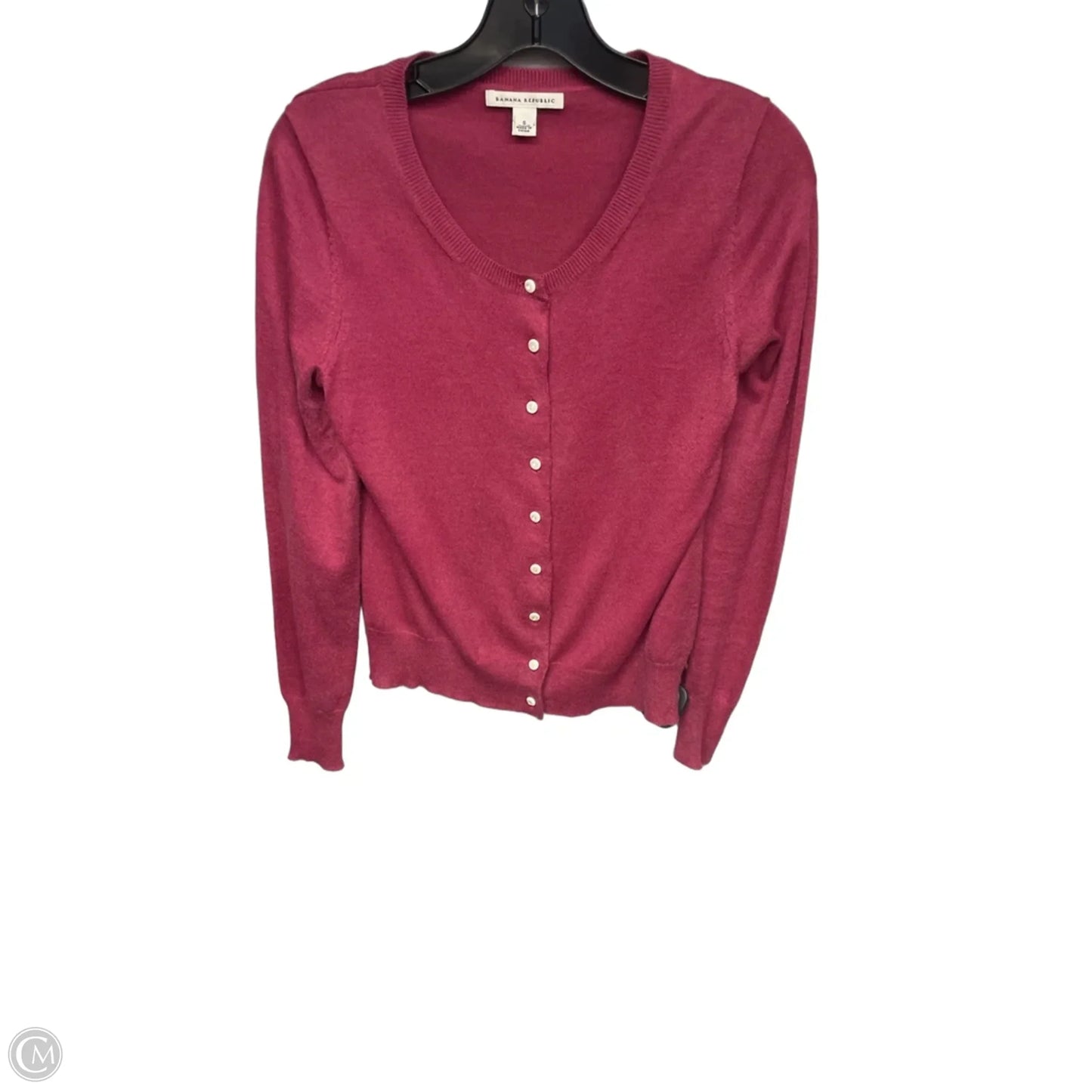 Cardigan By Banana Republic In Pink, Size: Sp