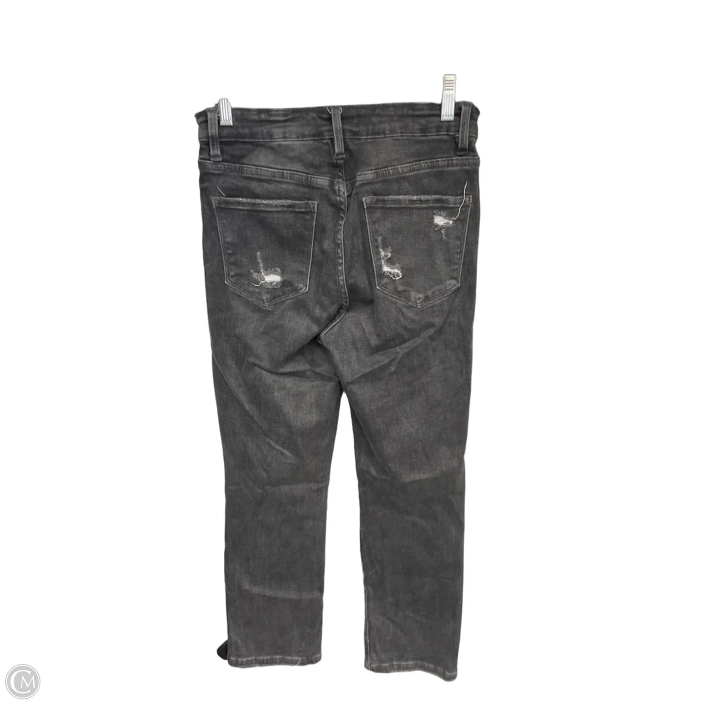 Jeans Straight By Vervet In Grey Denim, Size: 26