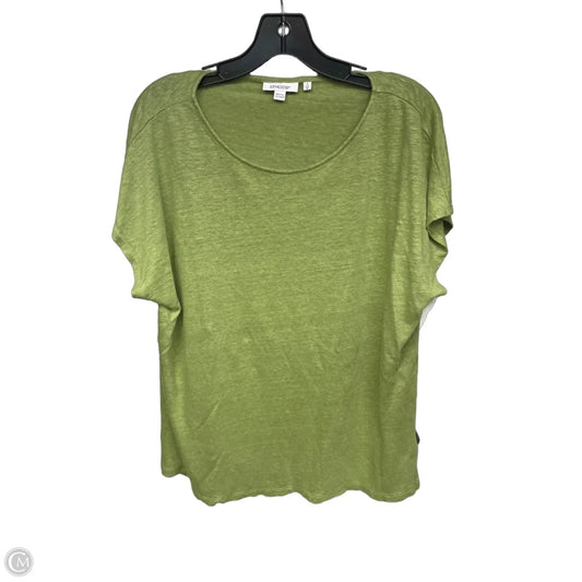 Top Short Sleeve By Chicos In Green, Size: Xl
