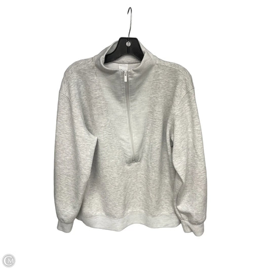 Athletic Sweatshirt Collar By All In Motion In Grey, Size: M