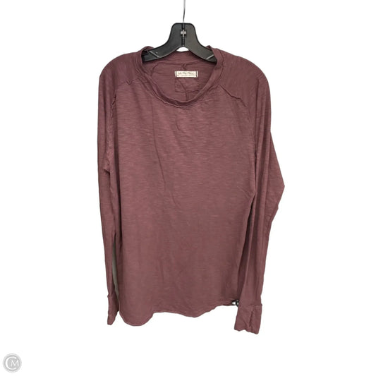 Tunic Long Sleeve By We The Free In Purple, Size: S