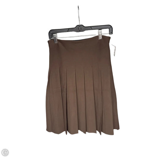 Skirt Midi By Clothes Mentor In Brown, Size: M